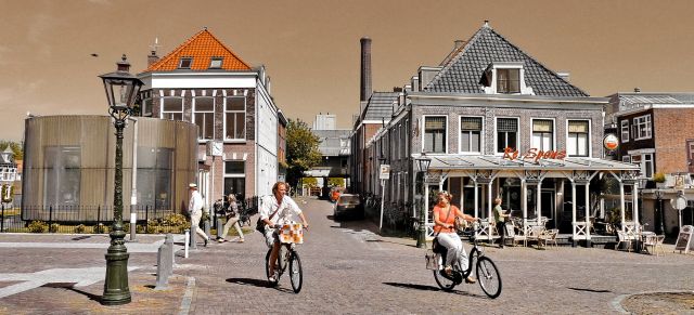 Zdjęcia: Leiden, Zuid Holland, Rowerowo, HOLANDIA Zdjęcia: Leiden, Zuid Holland, Rowerowo, HOLANDIA
