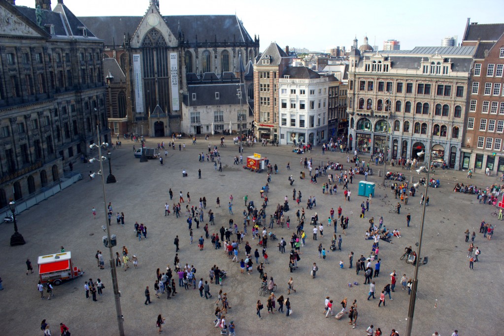 Zdjęcia: Amsterdam, Kolorowe mrówki?, HOLANDIA Zdjęcia: Amsterdam, Kolorowe mrówki?, HOLANDIA