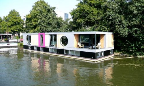 Zdjęcie HOLANDIA / prowincja Utrecht / Monickendamm / Willa na wodzie