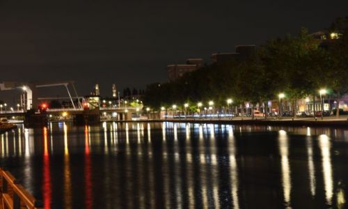 Zdjęcie HOLANDIA / Zuid Holland / Rotterdam / Kanal zeglugowy