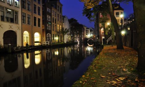 Zdjecie HOLANDIA / Utrecht / Utrecht / Utrecht wieczorow por