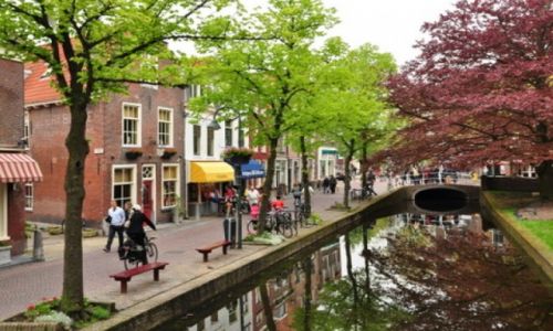 Zdjecie HOLANDIA / - / Amsterdam / Ulice i kanay Amsterdamu