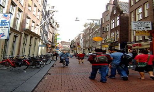 Zdjecie HOLANDIA / Holandia / Amsterdam / centrum  Amsterdamu