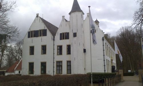 Zdjecie HOLANDIA / Zuid Holland / Rhoon / zamek na wodzie Rhoon