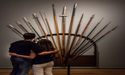 Zdjecie HOLANDIA / Holandia pnocna / Rijksmuseum / Pokj z widokiem na wojn