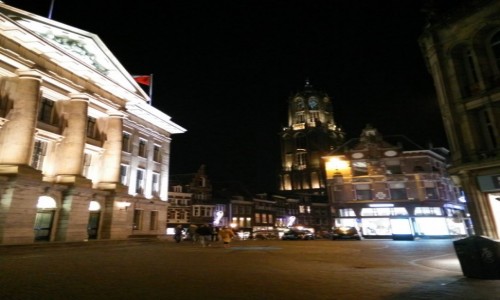 Zdjęcie HOLANDIA / Utrecht / Utrecht / Utrecht nocą