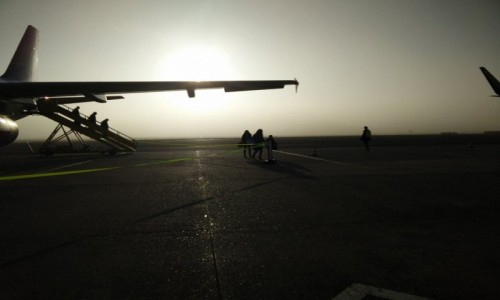 Zdjcie HOLANDIA / - / Maastricht Aachen / Utrudnione ldowanie