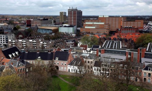 HOLANDIA / Groningen / Wiea kocioa w. Marcina / Patrzc z gry