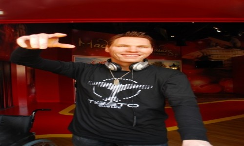 Zdjęcie HOLANDIA / Noord Holland / Muzeum figur woskowych Madame Tussaud w Amsterdamie / DJ  Tiesto