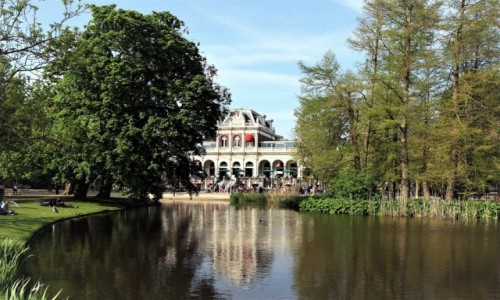 Zdjcie HOLANDIA / Amsterdam / Vondelpark / W parku