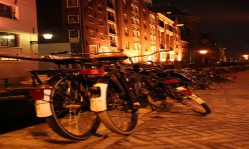 Zdjecie HOLANDIA / brak / Amsterdam / Amsterdam nocą
