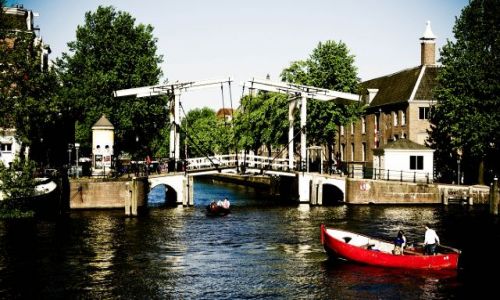 Zdjecie HOLANDIA / Europa / Amsterdam / z obrazka van Gogh'a