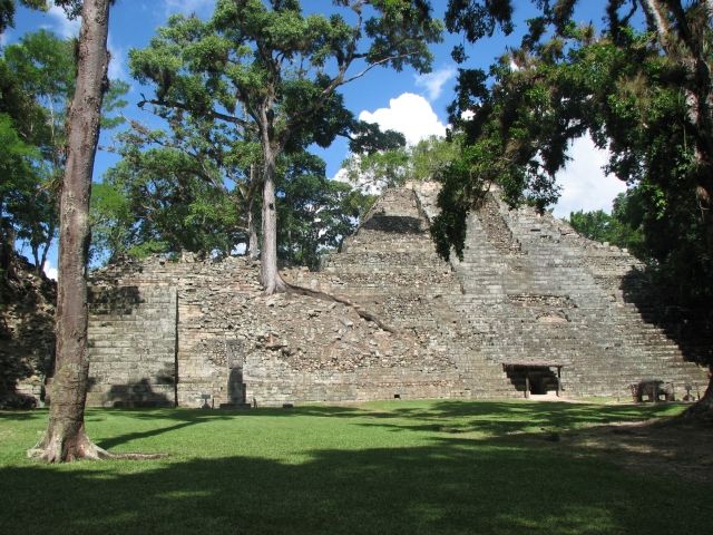 Zdjęcia: Copan, Piramida, HONDURAS Zdjęcia: Copan, Piramida, HONDURAS