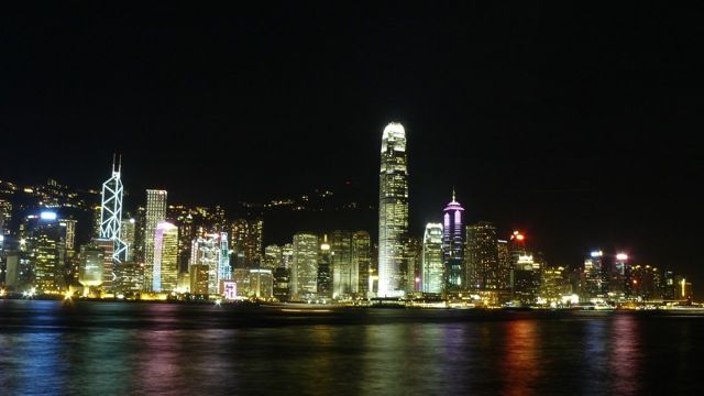 Zdjęcia: Hong Kong, Widok na wieżowce wyspowej części Hong Kongu, HONG KONG Zdjęcia: Hong Kong, Widok na wieżowce wyspowej części Hong Kongu, HONG KONG