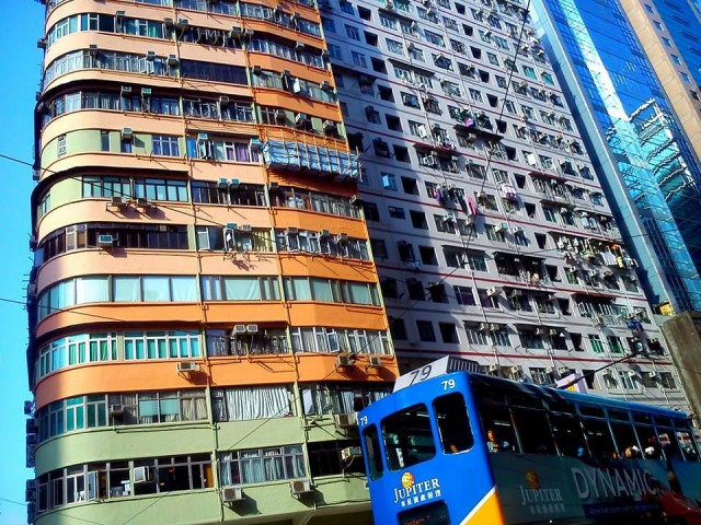 Zdj cia: Centrum Hongkongu, Hongkong, Tramwaj w Hongkongu, HONG KONG Zdj cia: Centrum Hongkongu, Hongkong, Tramwaj w Hongkongu, HONG KONG