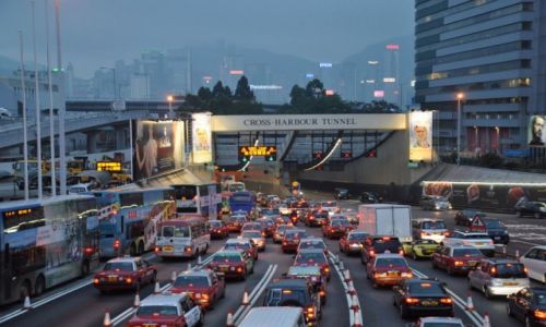Zdjcie HONG KONG / - / Hong Kond / taxi do domu aby szybciej 