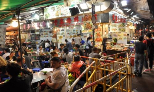 Zdjcie HONG KONG / - / Hong Kond / Street Food