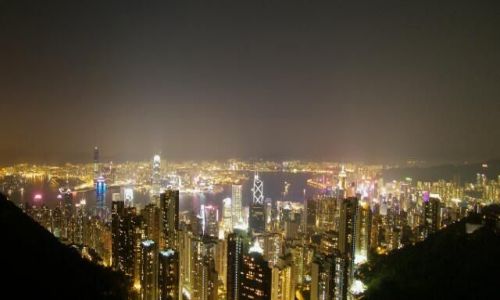 Zdjecie HONG KONG / Hong Kong / gra Victorii / panorama