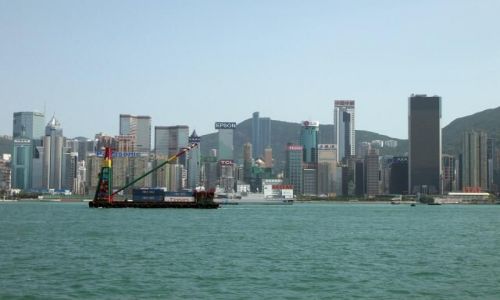 Zdjecie HONG KONG / Hong Kong / promenada gwiazd / downtown