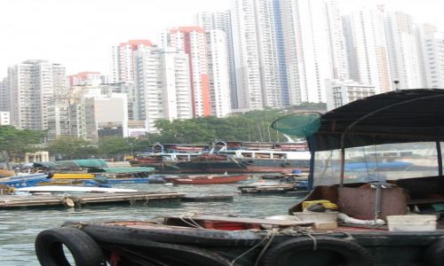 Zdjęcie HONG KONG / Chiny / na zatoce / na zatoce