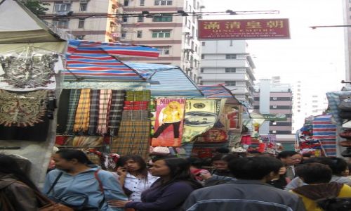 Zdjęcie HONG KONG / Chiny / Ladies Market / Ladies Market