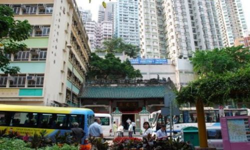 Zdjęcie HONG KONG / Hong Kong / Kowloon / Man Mo Temple