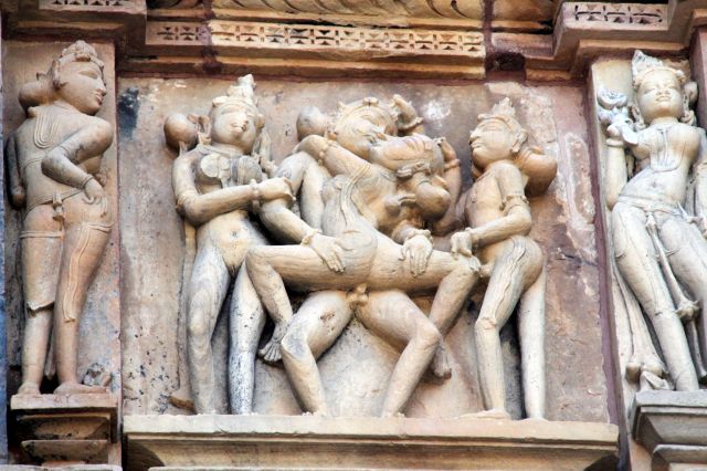 Zdjęcia: Khajuraho, Madhya Pradesh, Świątynia 2, INDIE Zdjęcia: Khajuraho, Madhya Pradesh, Świątynia 2, INDIE