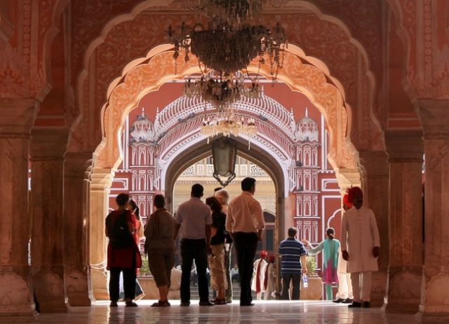 Zdjęcia: Jaipur, Rajasthan, City Palace, INDIE Zdjęcia: Jaipur, Rajasthan, City Palace, INDIE