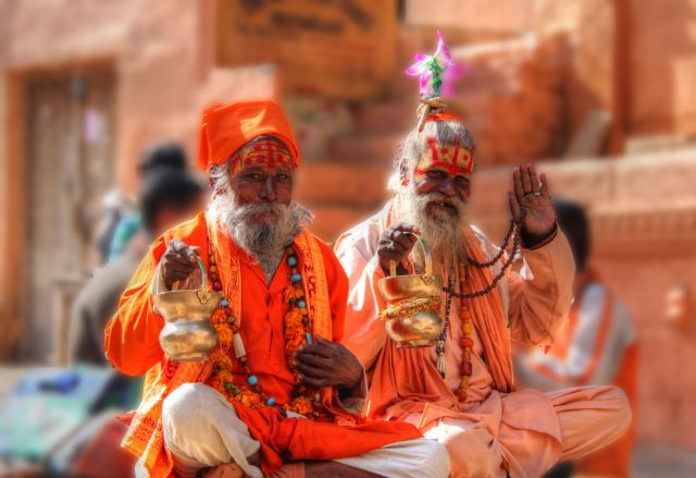 Zdjęcia: Jaisalmer, Rajasthan, Święci, INDIE Zdjęcia: Jaisalmer, Rajasthan, Święci, INDIE