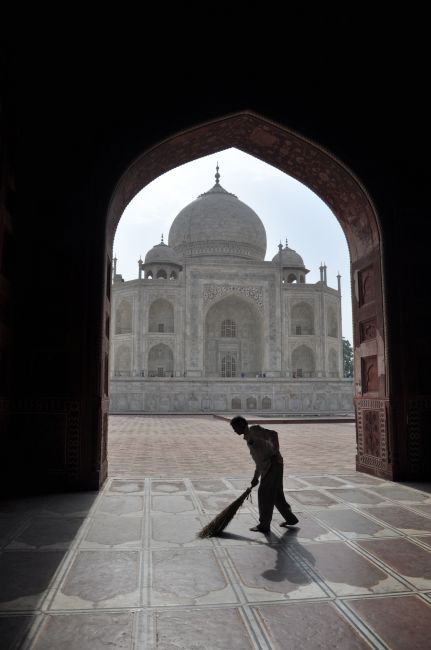 Zdjęcia: Taj Mahal, Agra, O poranku, INDIE Zdjęcia: Taj Mahal, Agra, O poranku, INDIE