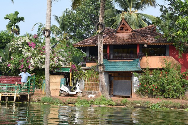 Zdj cia: Alappuzha, Kerala, dom kierownika, INDIE