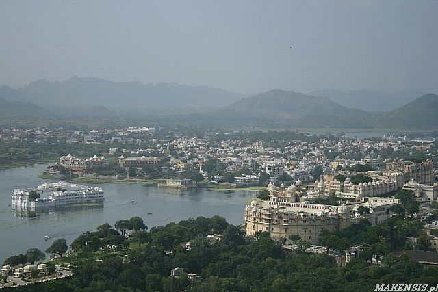 Zdjęcia: Udaipur, Rajastan, Udaipur widok ze wzgórza, INDIE Zdjęcia: Udaipur, Rajastan, Udaipur widok ze wzgórza, INDIE