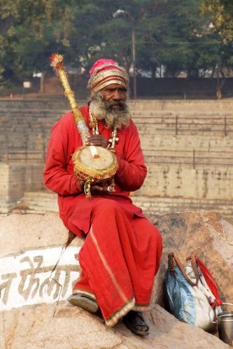 Zdjęcia: Orchha, Indie, sadhu, INDIE Zdjęcia: Orchha, Indie, sadhu, INDIE