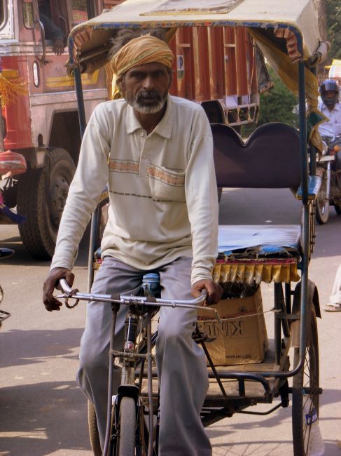 Zdjęcia: Delhi, riksza man, INDIE Zdjęcia: Delhi, riksza man, INDIE