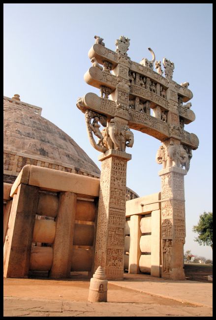 Zdjęcia: Sanchi, Madhya Pradesh, stupa, INDIE Zdjęcia: Sanchi, Madhya Pradesh, stupa, INDIE