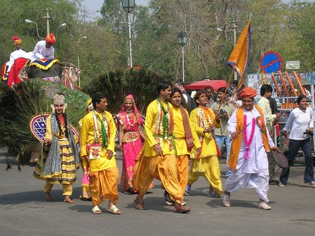 Zdjęcia: Jaipur, Radżastan, święto Holi 1, INDIE Zdjęcia: Jaipur, Radżastan, święto Holi 1, INDIE