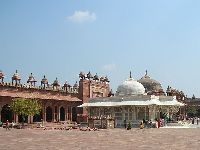 Zdjęcia: Fatehpur Sikri, Uttar Pradesh, Mauzoleum Szejcha Salima, INDIE Zdjęcia: Fatehpur Sikri, Uttar Pradesh, Mauzoleum Szejcha Salima, INDIE