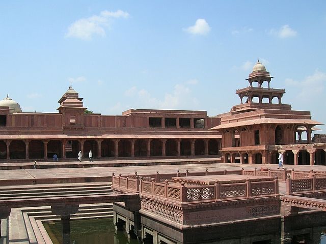 Zdjęcia: Fatehpur Sikri, Uttar Pradesh, kompleks pałacowy Agbara 5, INDIE Zdjęcia: Fatehpur Sikri, Uttar Pradesh, kompleks pałacowy Agbara 5, INDIE