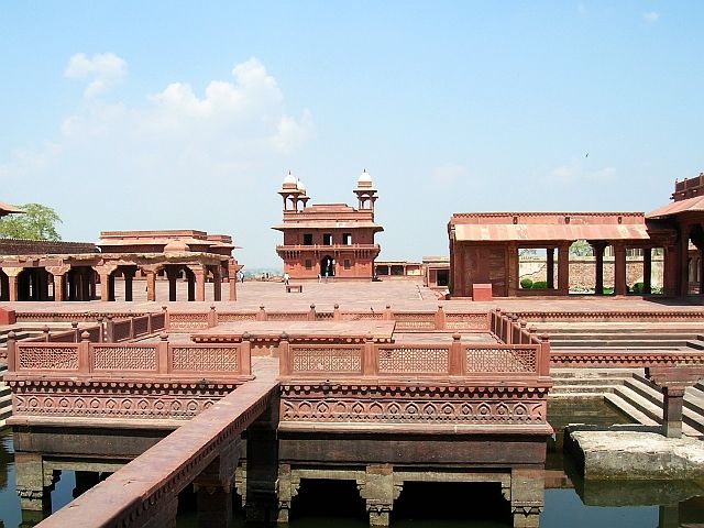 Zdjęcia: Fatehpur Sikri, Uttar Pradesh, kompleks pałacowy Agbara 4, INDIE Zdjęcia: Fatehpur Sikri, Uttar Pradesh, kompleks pałacowy Agbara 4, INDIE