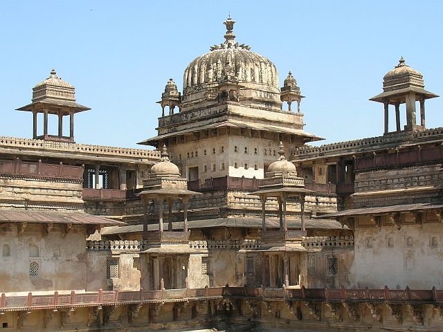 Zdjęcia: Orchha, Madhja Pradesh, Dżahangir Mahal , INDIE Zdjęcia: Orchha, Madhja Pradesh, Dżahangir Mahal , INDIE
