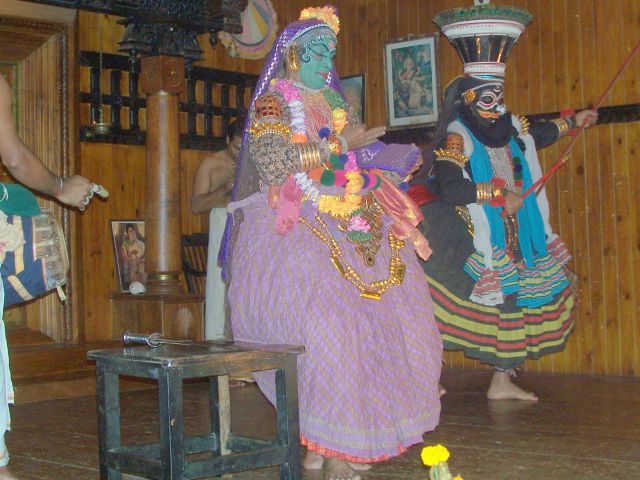 Zdjęcia: Kochin, Kerala, Kathakali, INDIE Zdjęcia: Kochin, Kerala, Kathakali, INDIE