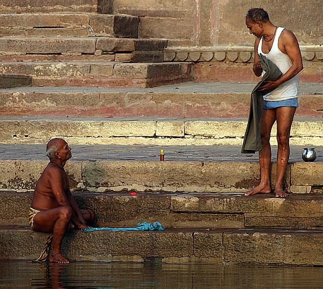 Zdjęcia: Varanasi, Varanasi, widziałeś moje mydło ?, INDIE Zdjęcia: Varanasi, Varanasi, widziałeś moje mydło ?, INDIE