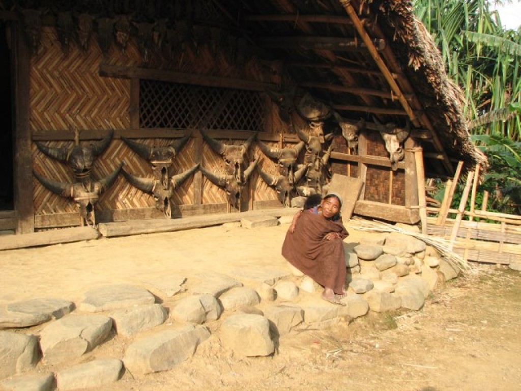 Zdjęcia: LONGWA, NAGALAND, dom, INDIE Zdjęcia: LONGWA, NAGALAND, dom, INDIE