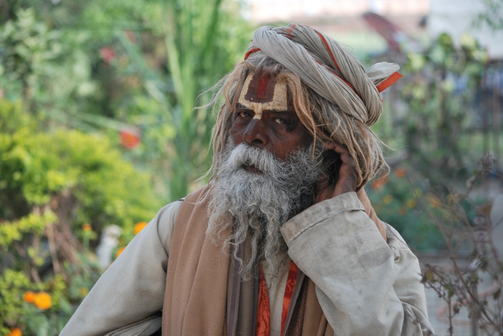 Zdjęcia: Indie, Sadhu z Varanasi, INDIE Zdjęcia: Indie, Sadhu z Varanasi, INDIE