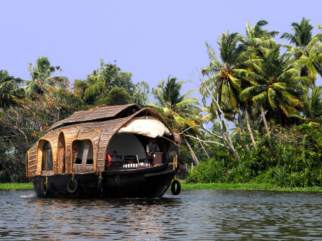 Zdjęcia: Aleppey - rozlewiska, Kerala, Na łodzi, INDIE Zdjęcia: Aleppey - rozlewiska, Kerala, Na łodzi, INDIE