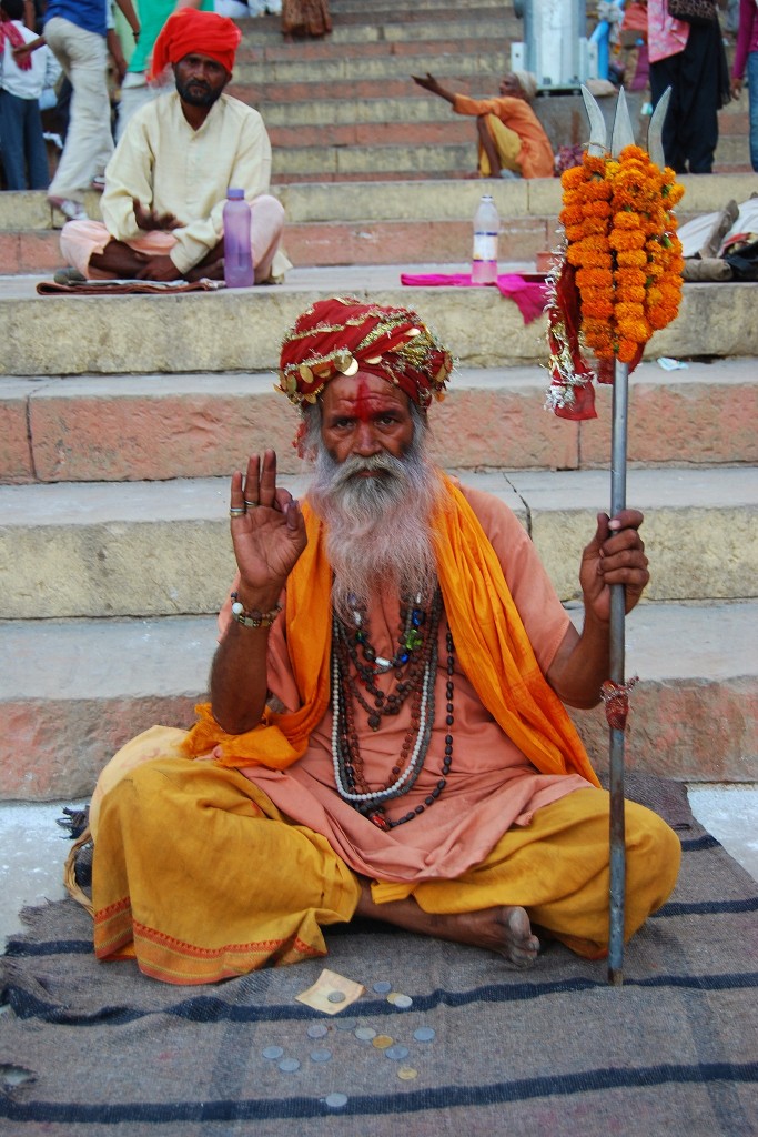 Zdjęcia: Varanasi, Uttar Pradesh, Baba, INDIE Zdjęcia: Varanasi, Uttar Pradesh, Baba, INDIE