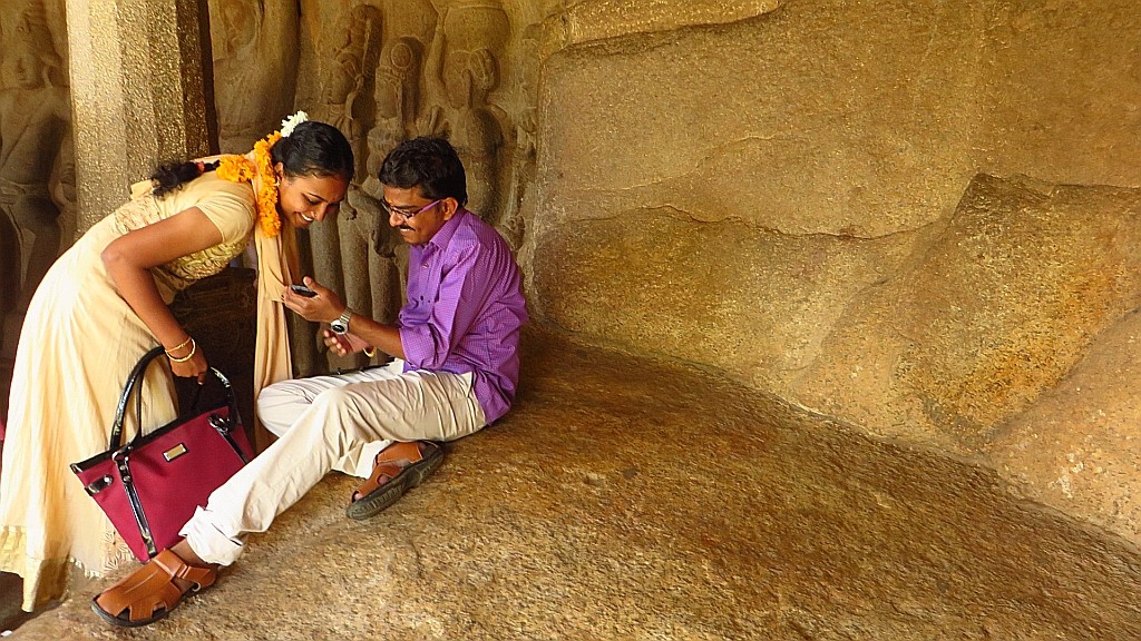 Zdjęcia: Mahabalipuram, Tamil Nadu, Krishna Mandapa, INDIE Zdjęcia: Mahabalipuram, Tamil Nadu, Krishna Mandapa, INDIE