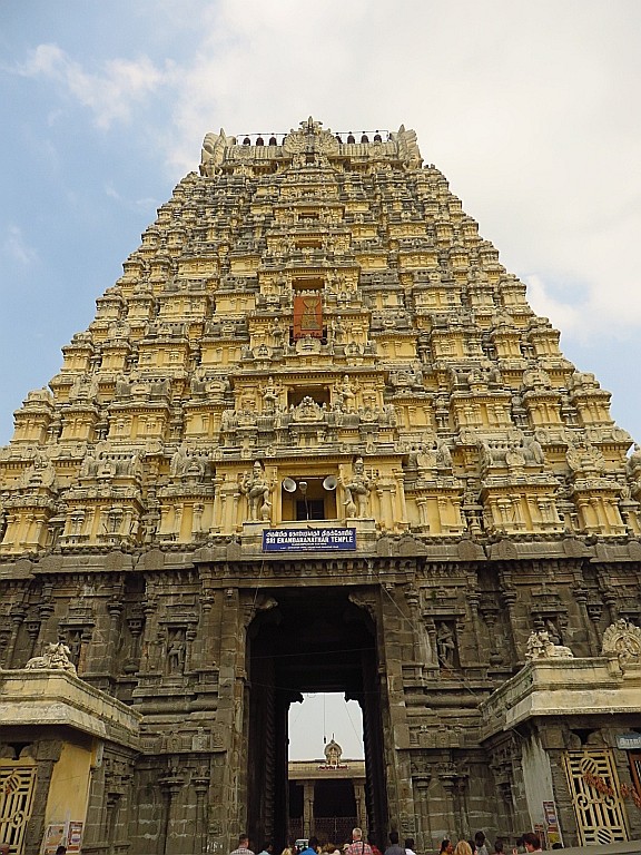 Zdjęcia: Kanchipuram, Tamil Nadu, Świątynia Sziwy -gopura, INDIE Zdjęcia: Kanchipuram, Tamil Nadu, Świątynia Sziwy -gopura, INDIE