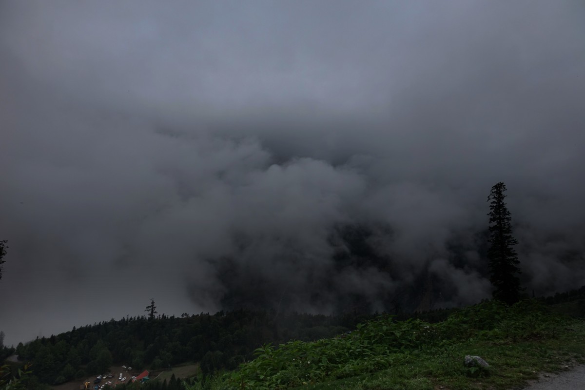 Zdjęcia: Manali, Manali, Droga na przełęcz Rotang, INDIE Zdjęcia: Manali, Manali, Droga na przełęcz Rotang, INDIE