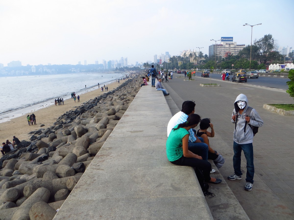 Zdjęcia: Mumbaj, Maharasztra, Nadmorski bulwar, INDIE Zdjęcia: Mumbaj, Maharasztra, Nadmorski bulwar, INDIE